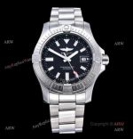 (GF) High Quality Replica Breitling Avenger 43mm Black Dial Stainless Steel Asia 2824 Watch